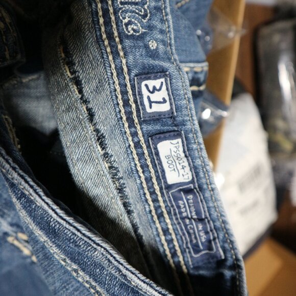 Miss Me Mid Rise Bootcut Denim Jeans Womens 32 JP55014-17 - Picture 6 of 7